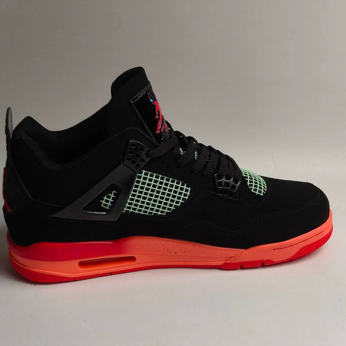 AJ 4 Retro Black Infrared Barely Volt Shoes Sneakers - nk0005052 - Image 5