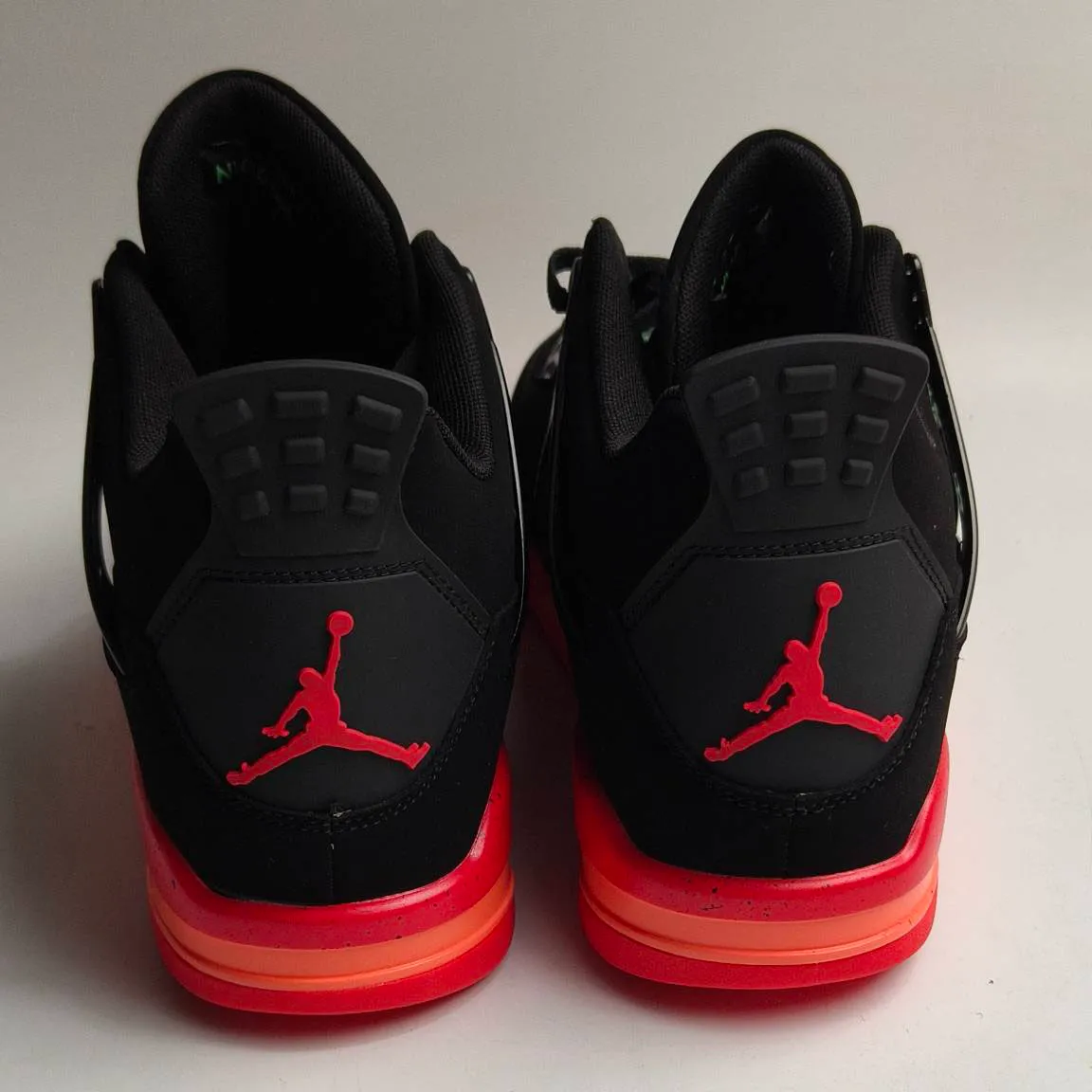 AJ 4 Retro Black Infrared Barely Volt Shoes Sneakers - nk0005052 - Image 8