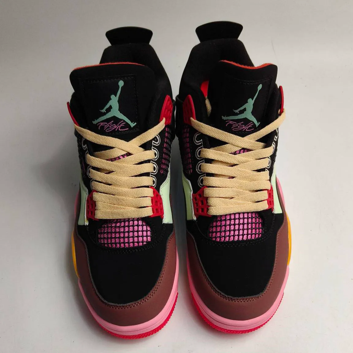 J Balvin x AJ 4 Multicolor Shoes Sneakers - nk0005108 - Image 6