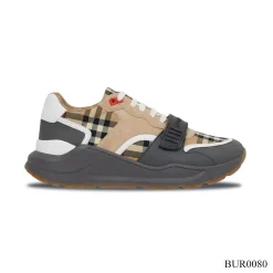 BUR Ramsey Beige Black Shoes Sneakers – BUR0080