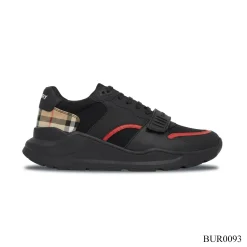 BUR Ramsey Vintage Check Black Shoes Sneakers – BUR0093