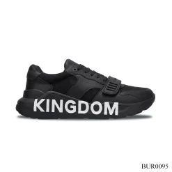 BUR Ramsey Kingdom Leather Black Shoes Sneakers – BUR0095