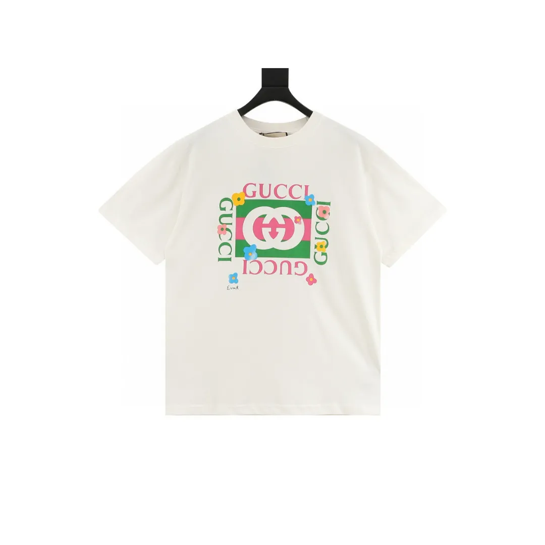 GG Graphic Cotton T-Shirt - GG0013