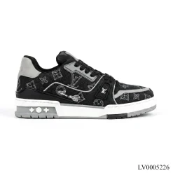 LV Trainer Black Shoes Sneakers – LV0005226