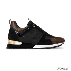 Black LV Run Away Shoes Sneakers – LV0005247