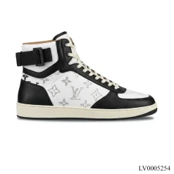 LV Rivoli White Black Monogram Boot Shoes Sneakers – LV0005254