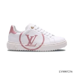 LV Time Out White Pink Shoes Sneakers – LV0005256