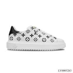 LV Time Out Black White Shoes Sneakers – LV0005263