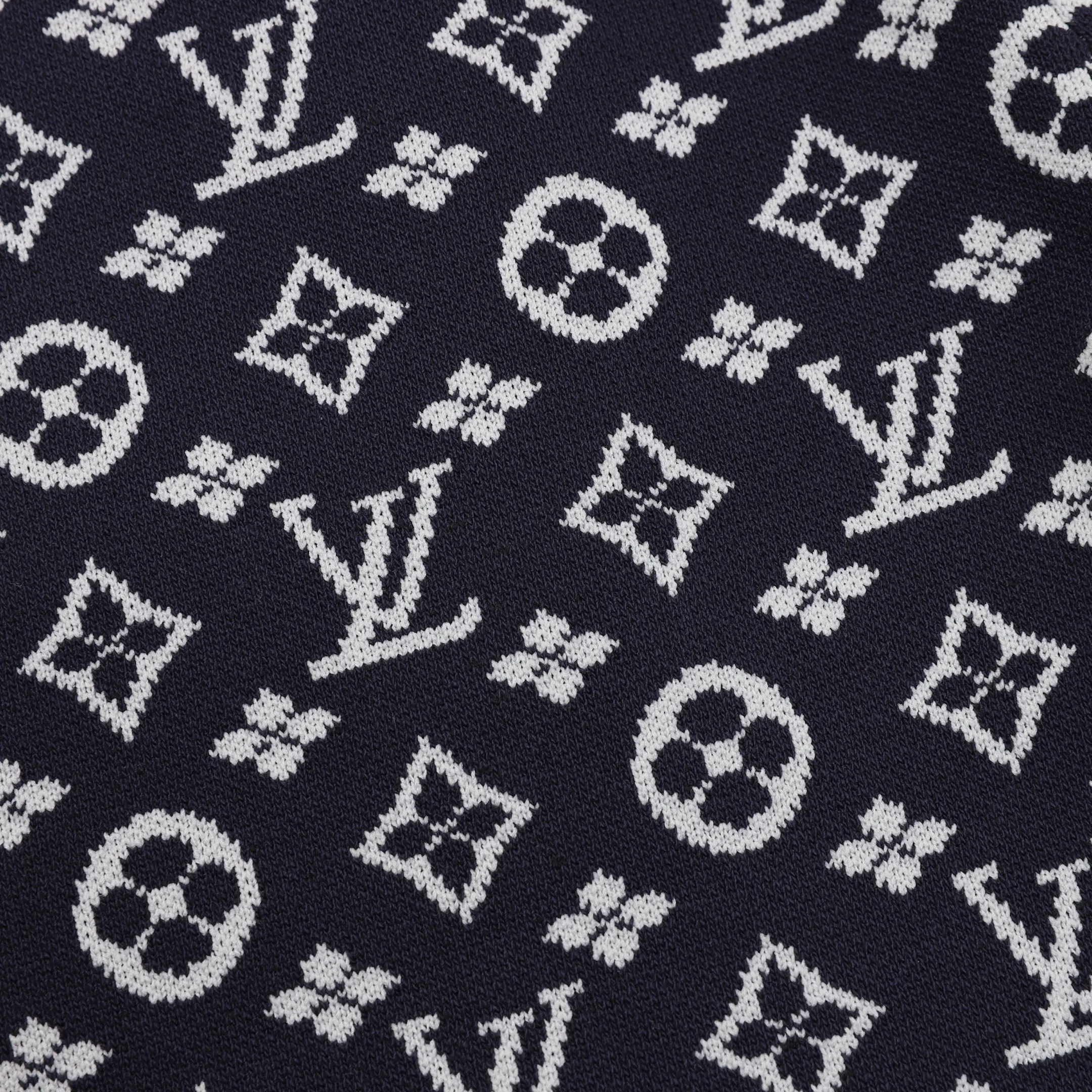 LV Jacquard Knitted Monogram Shorts - LV0029 - Image 6