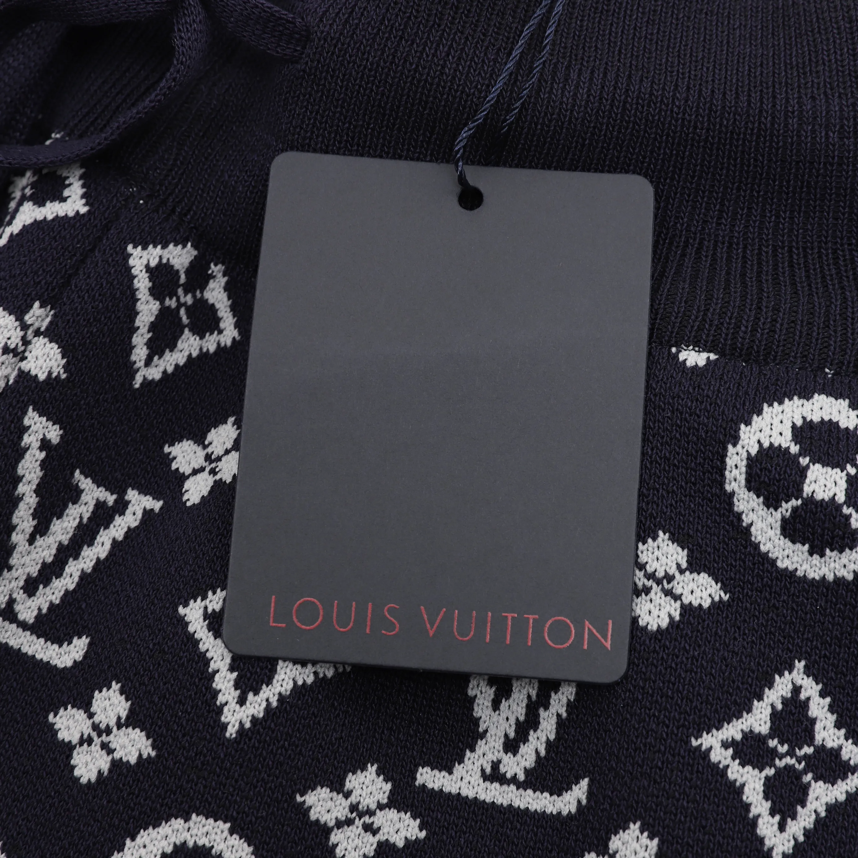 LV Jacquard Knitted Monogram Shorts - LV0029 - Image 4