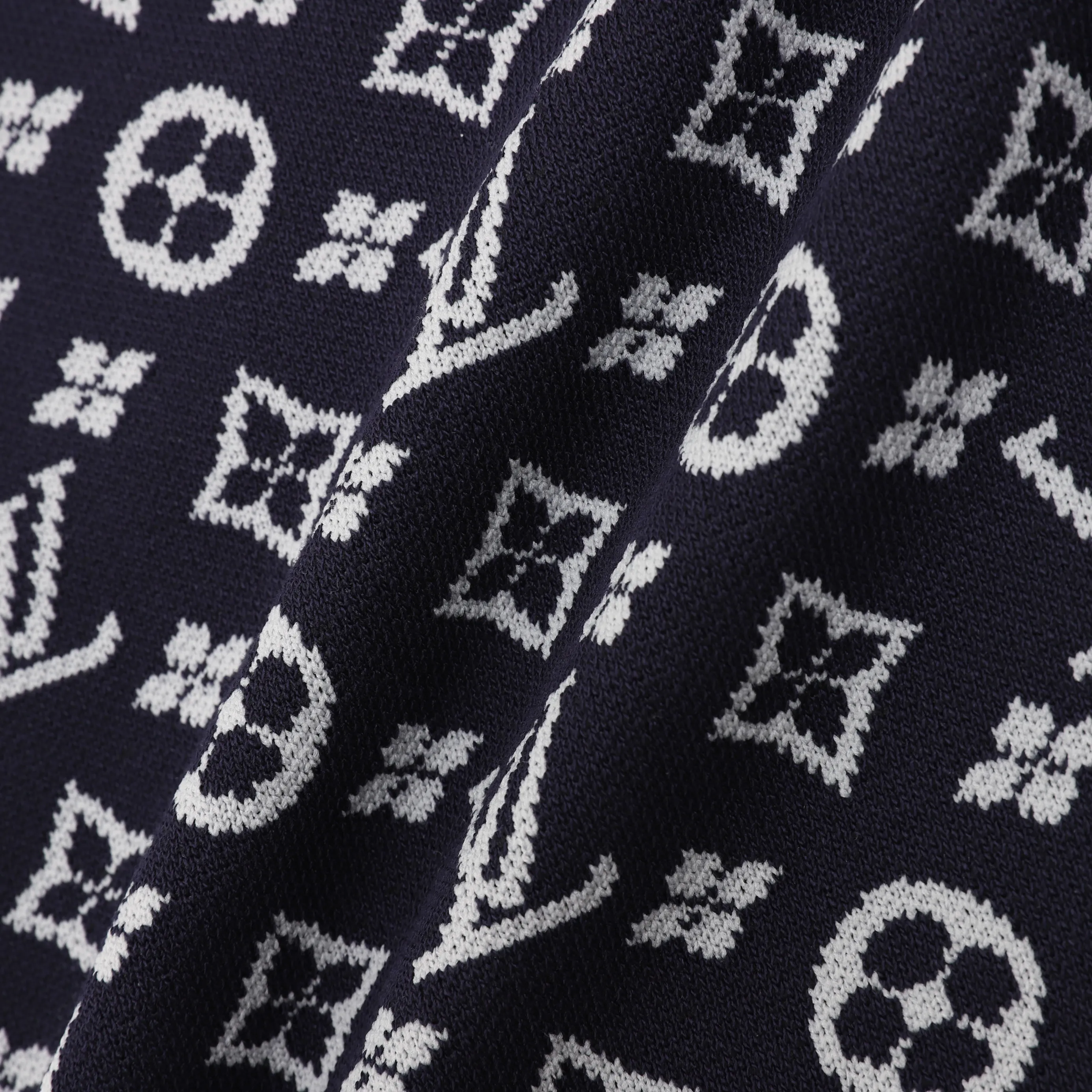 LV Jacquard Knitted Monogram Shorts - LV0029 - Image 3