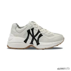 GG Rhyton New York Yankees White Shoes Sneakers – nk0005173