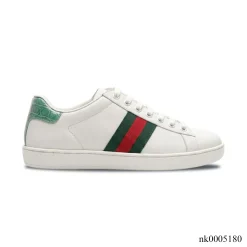 GG Ace Web Green Heel Shoes Sneakers – nk0005180