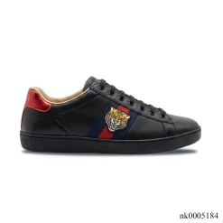 GG Ace Tiger Black Shoes Sneakers – nk0005184