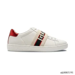 GG Ace Stripe White Shoes Sneakers – nk0005191