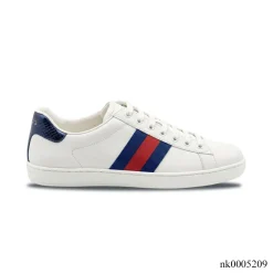 GG Ace Metallic Silver Shoes Sneakers – nk0005209