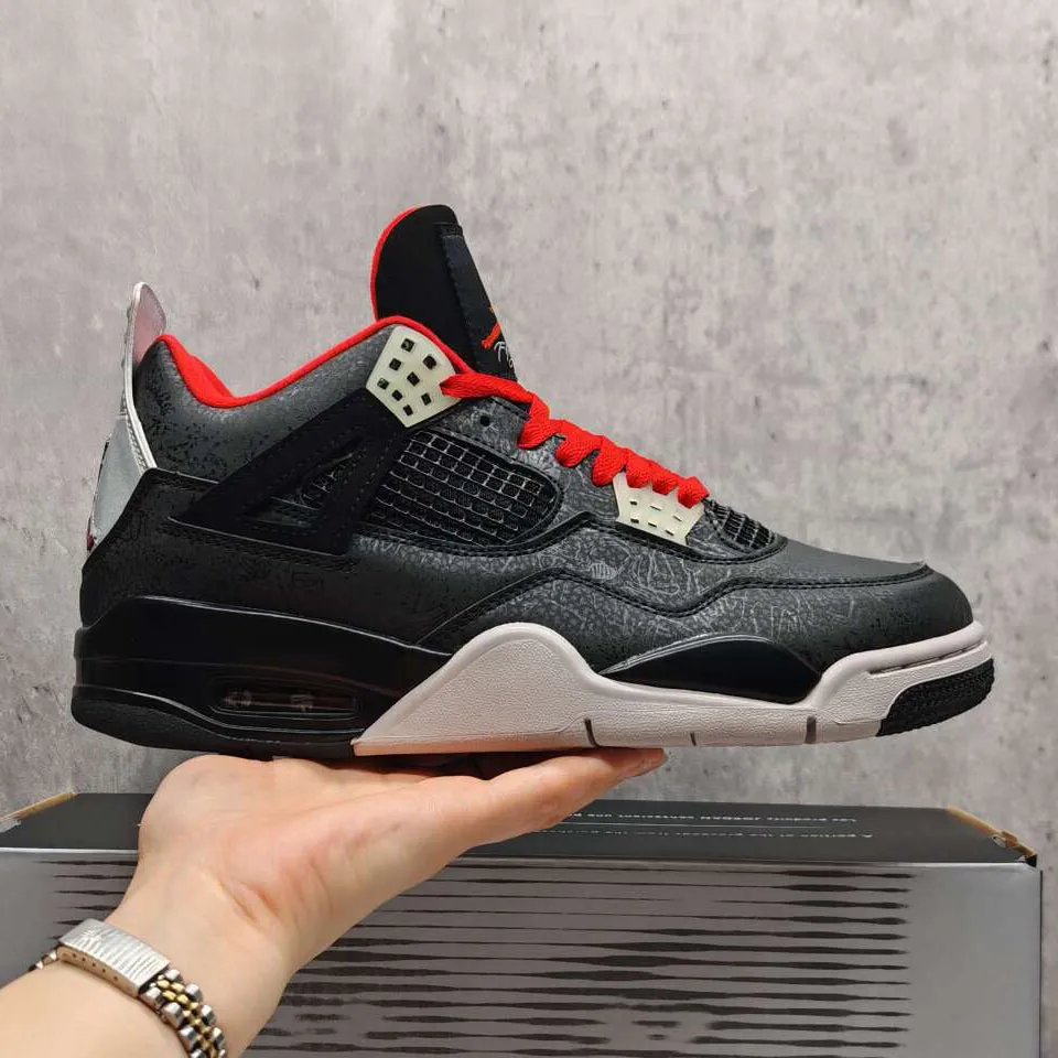AJ 4 Retro Rare Air "Black Laser" Shoes Sneakers - nk0005250 - Image 3