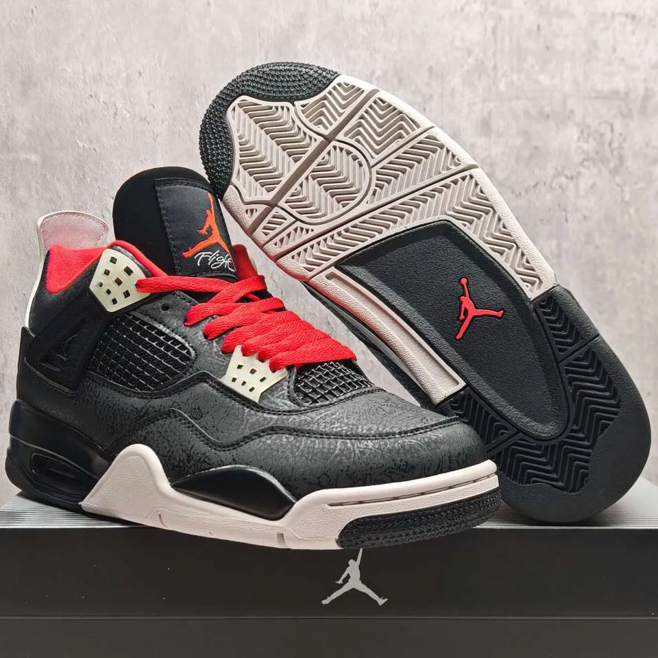 AJ 4 Retro Rare Air "Black Laser" Shoes Sneakers - nk0005250 - Image 5