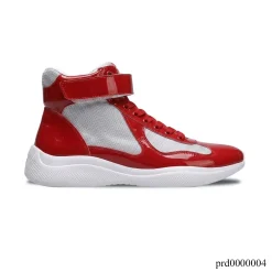 PRD High America’s Cup Red White Shoes Sneakers – prd0000004