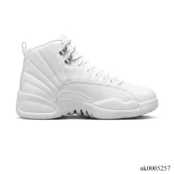AJ 12 Retro All White Shoes Sneakers - nk0005257