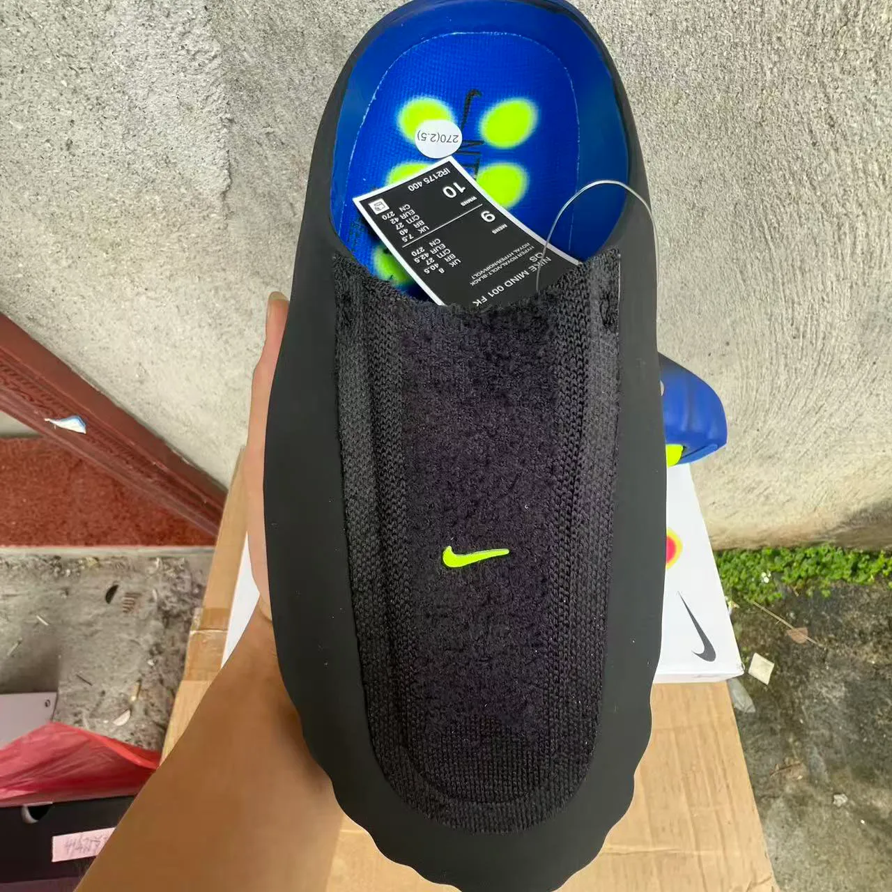 Mind 001 Flyknit "Hyper Royal" Shoes Sneakers - nk0005266 - Image 6