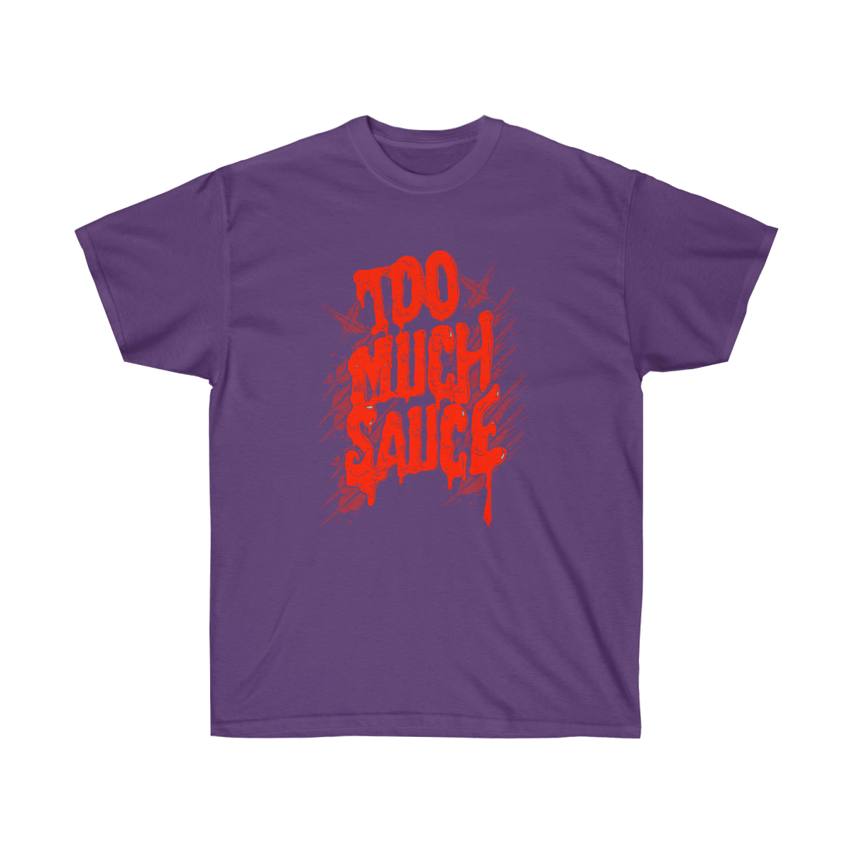 Too Much Sauce Men T-Shirt - Image 11