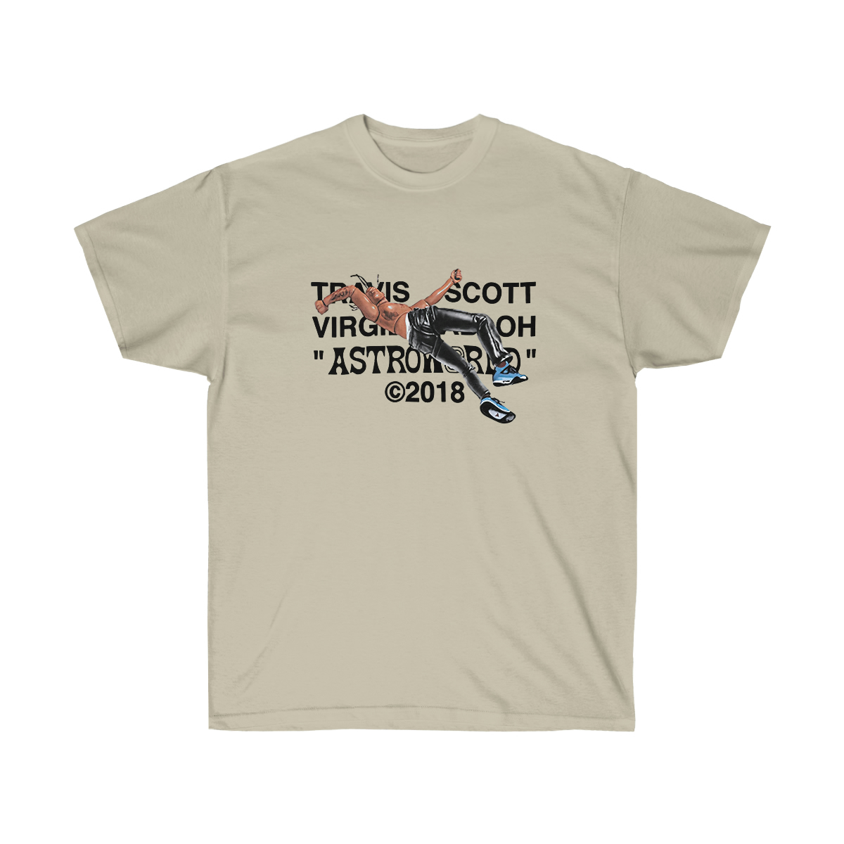 Travis Scott Virgil Abloh Astroworld Men T-Shirt - Image 3