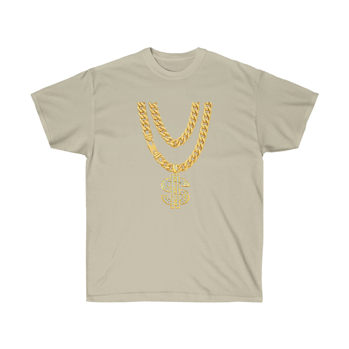 Necklace Dollar Men T-Shirt - Image 5