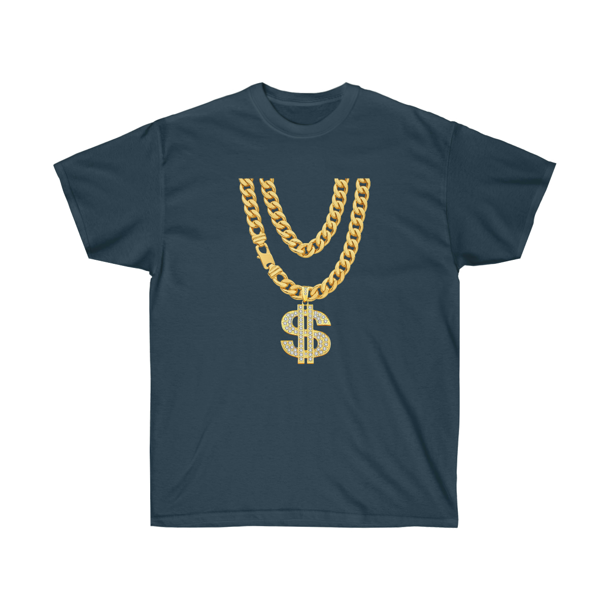 Necklace Dollar Men T-Shirt - Image 15