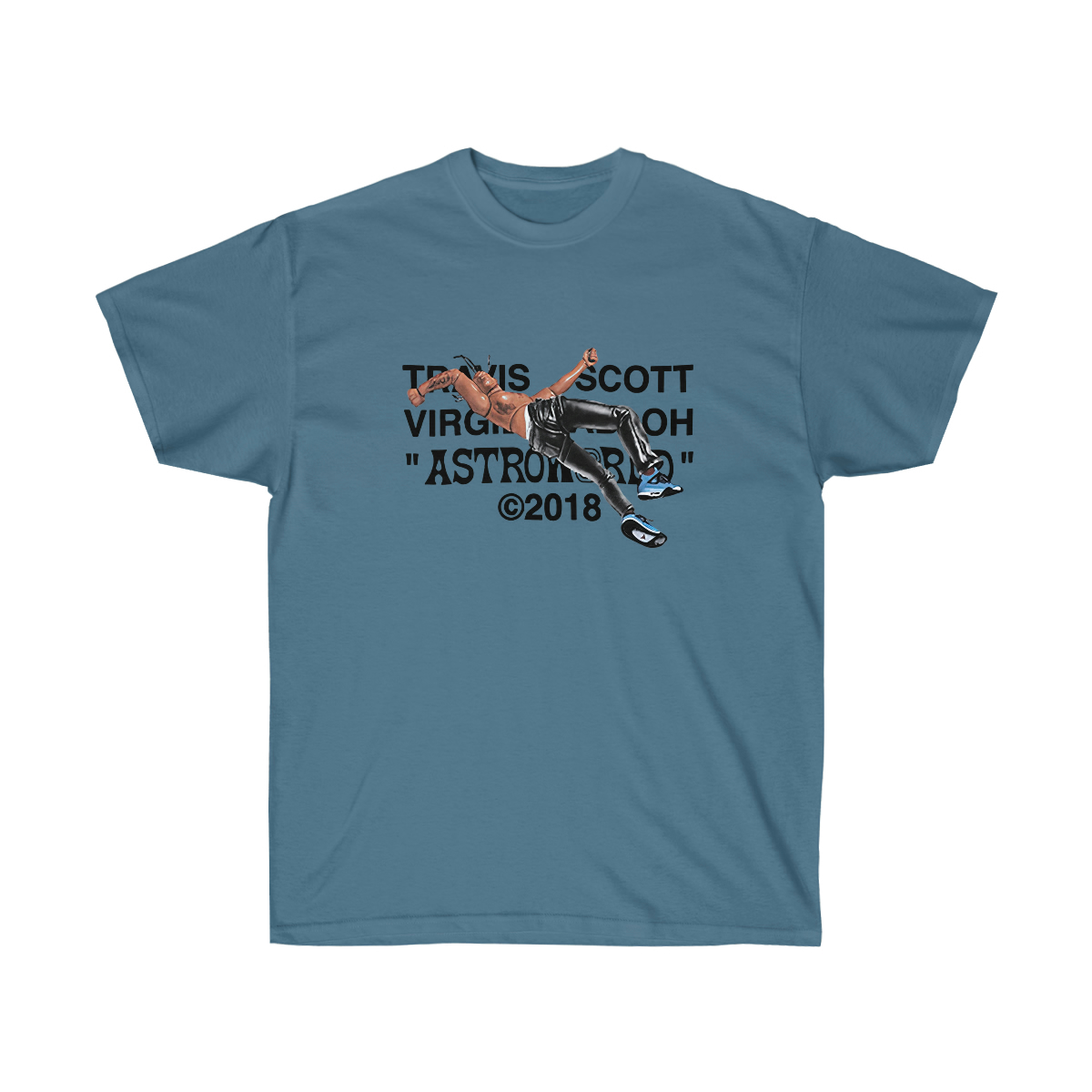 Travis Scott Virgil Abloh Astroworld Men T-Shirt - Image 9