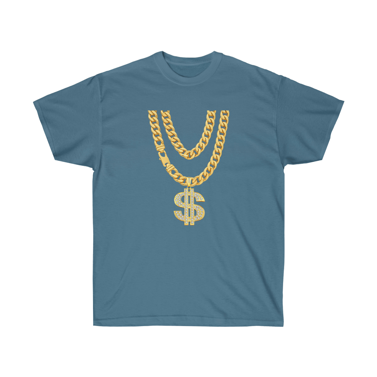 Necklace Dollar Men T-Shirt - Image 9