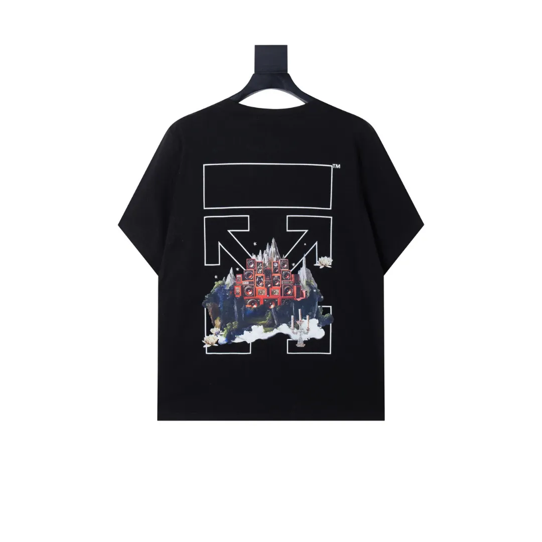 OW Logo Print T-Shirt - OW0033 - Image 4