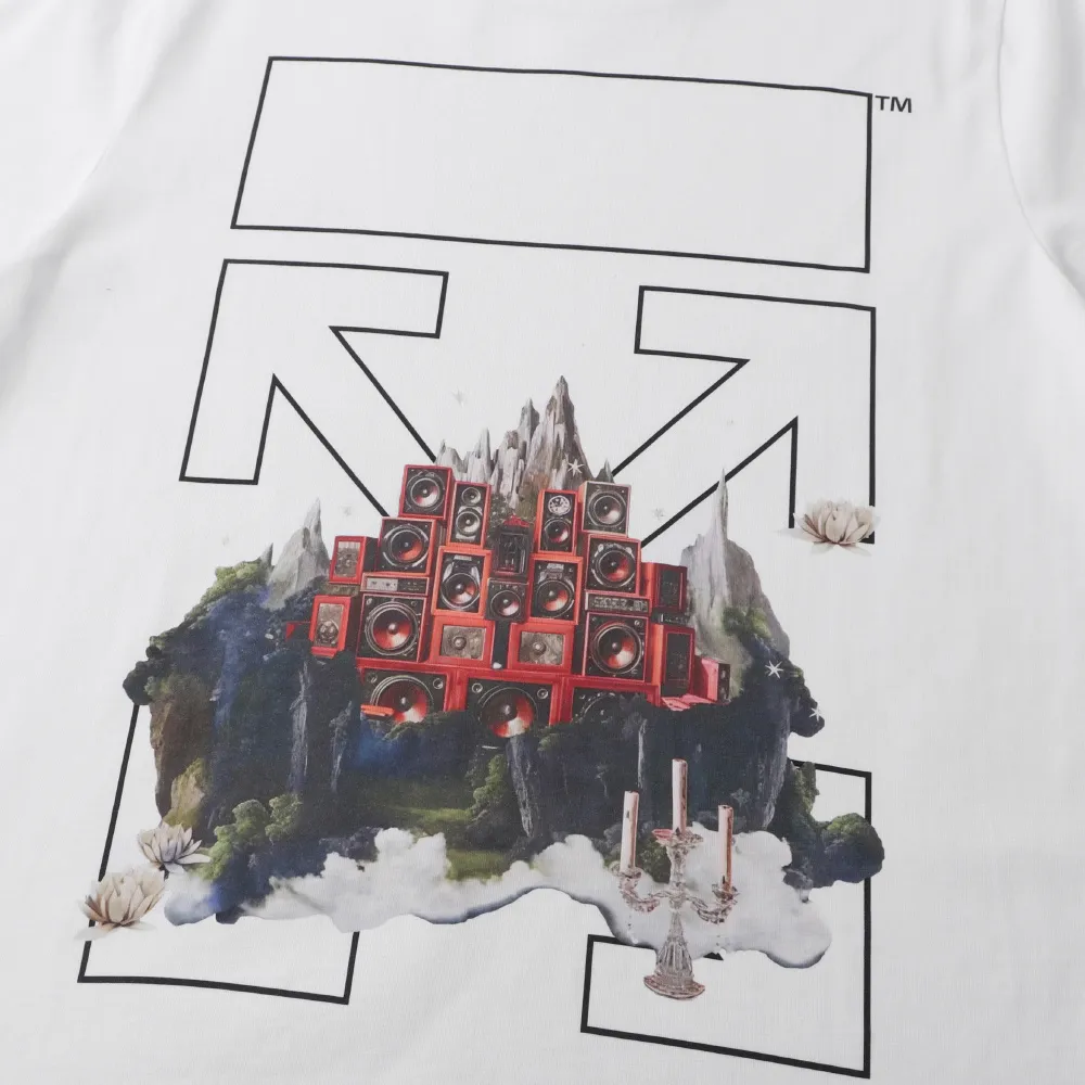 OW Logo Print T-Shirt - OW0033 - Image 10