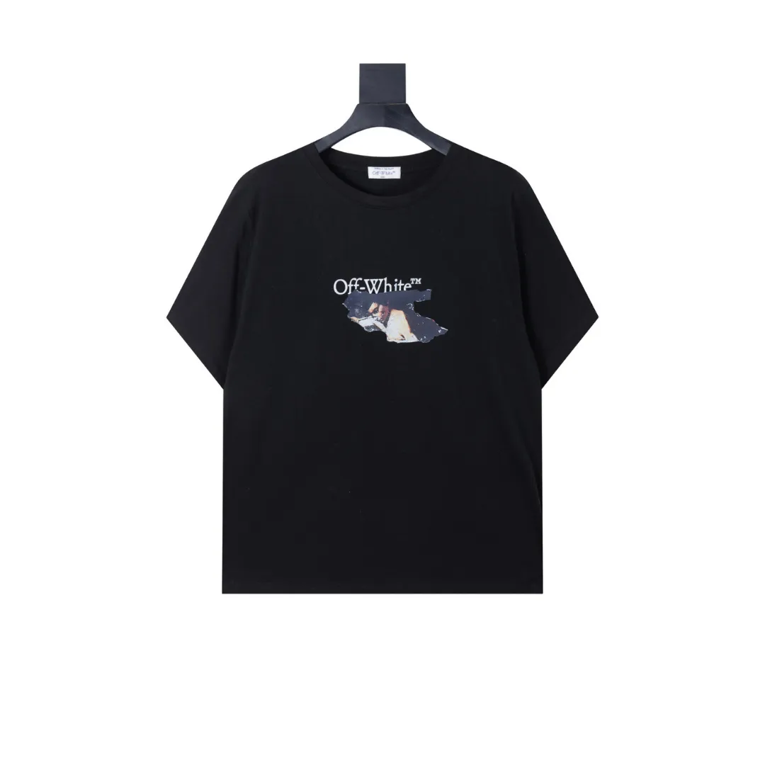 OW Logo Print T-Shirt - OW0042 - Image 3