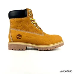 LV x Timberland Ankle Boots Wheat Shoes Sneakers – nk0005030