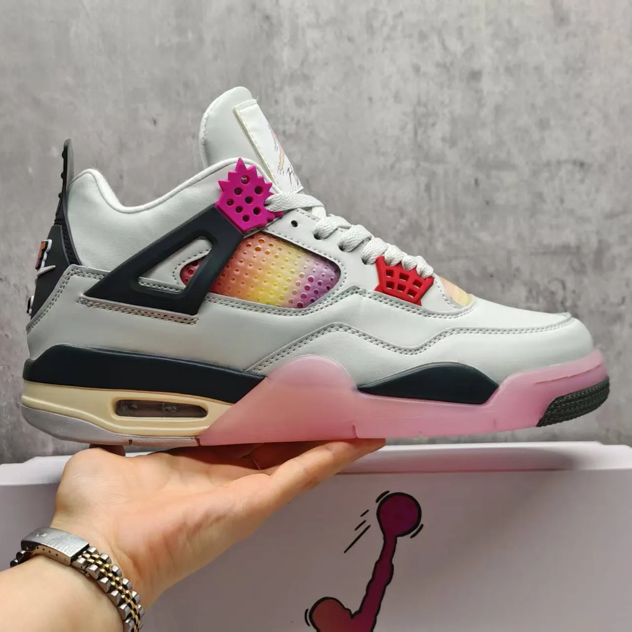 AJ 4 Comic Shoes (2026) Shoes Sneakers - nk0005302 - Image 3