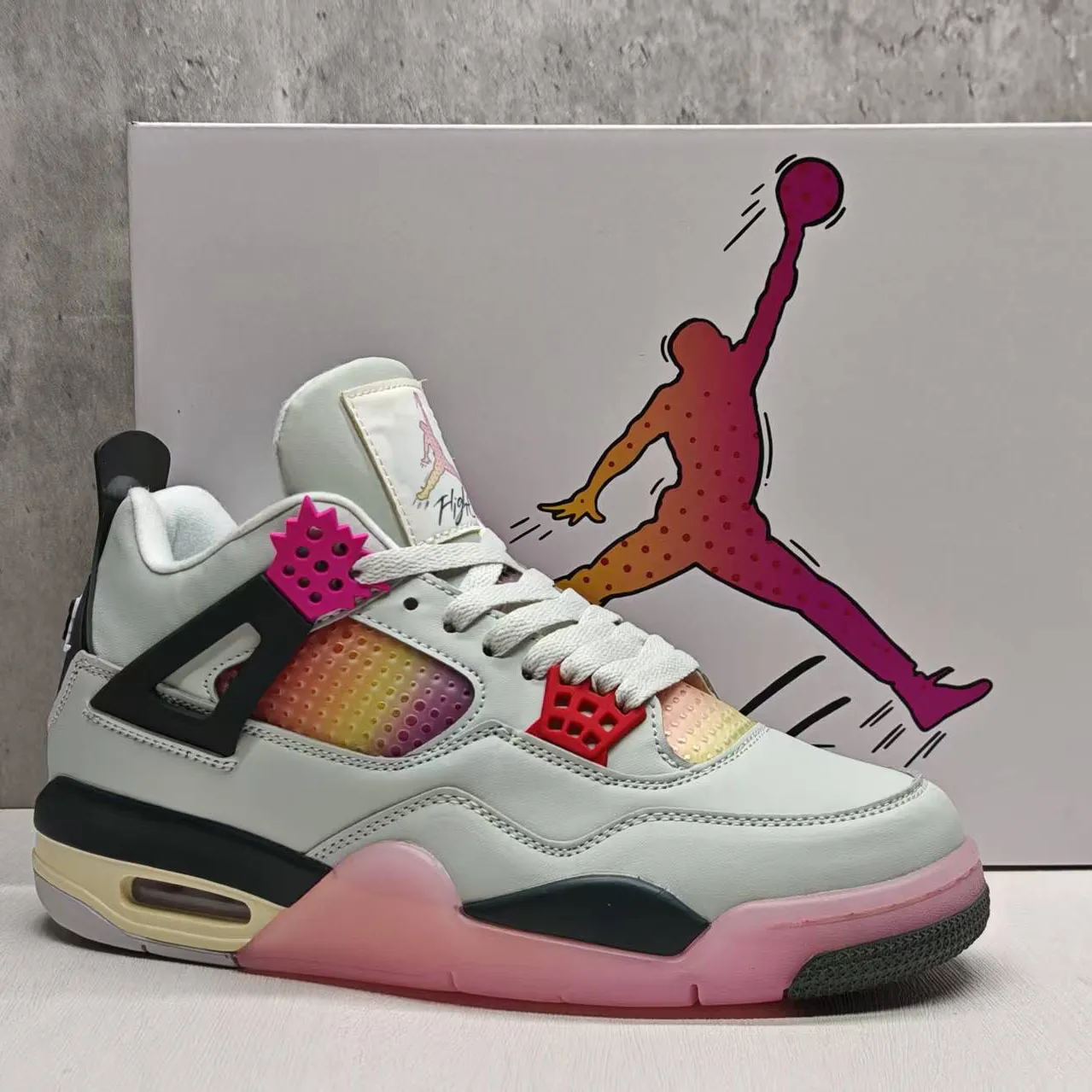 AJ 4 Comic Shoes (2026) Shoes Sneakers - nk0005302 - Image 9