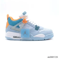 AJ 4 Blue Orange Shoes Sneakers - nk0005320
