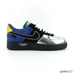 LV x AF 1 Low "Multi-Color Patchwork" Shoes Sneakers - nk0005327